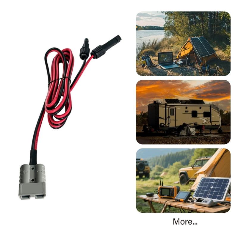 Strong 12AWG Plugs SB50 To Chargers Cable Photovoltaic Panel Link Cable Upgrades for Solar Panel & Outdoor Power