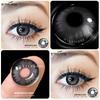 1 par Halloween-kontaktlinser for øyne Cosplay-linser Anime-linser Anime-tilbehør Linser Svarte linser Hvite linser