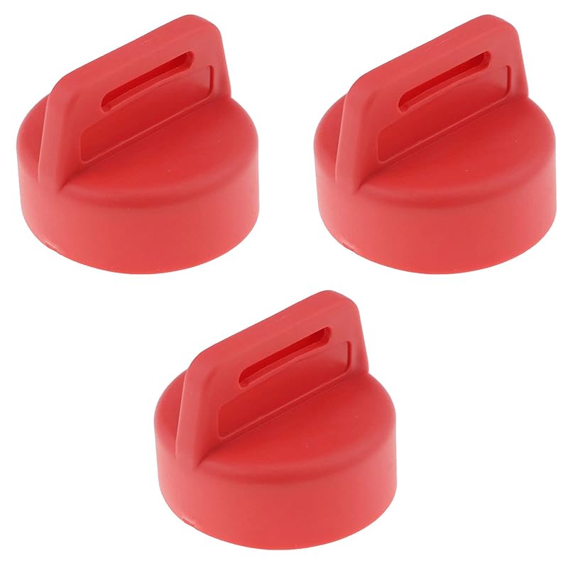 DVPARTS 3x Крышка ключа зажигания 5433534 5431964 для Polaris Ranger, Trail Boss, Magnum, Xpress, Sport, Ranger, RZR, General, ACE, Sportsman, Scrambler красный