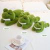 30/45/65cm Kawaii High Quality Forest Animal Plush Pillow Soft Long Arms Cute Green Frog Plush Toy Home Decor Cushion