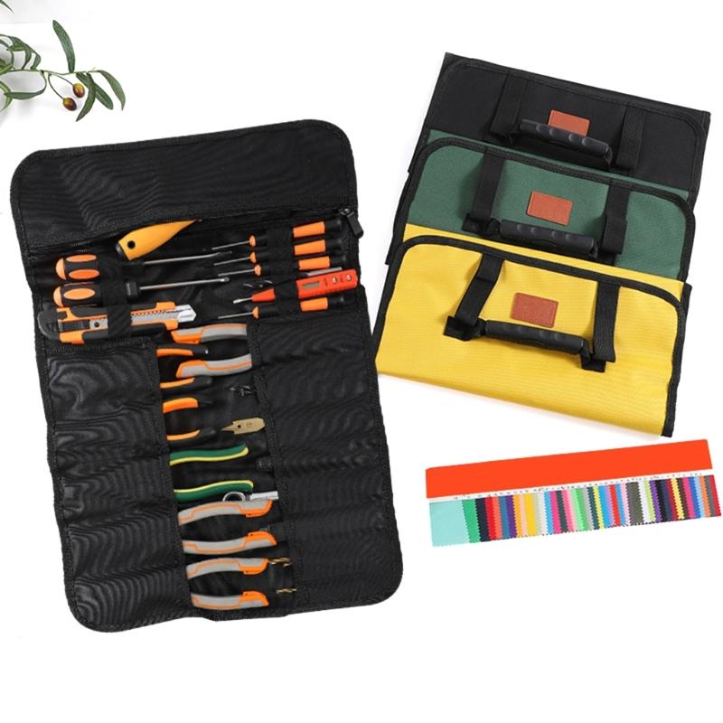 Svinovací taška na nářadí Organizér na nářadí se zipy Přenosné pouzdro na nářadí Oxfordská tkanina pro mechanika elektrikáře kutila