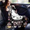 1pc. Hello Kitty Cupcake Print Blanket - Cute Home Decor, Office Throw, Outdoor Giftz0411215