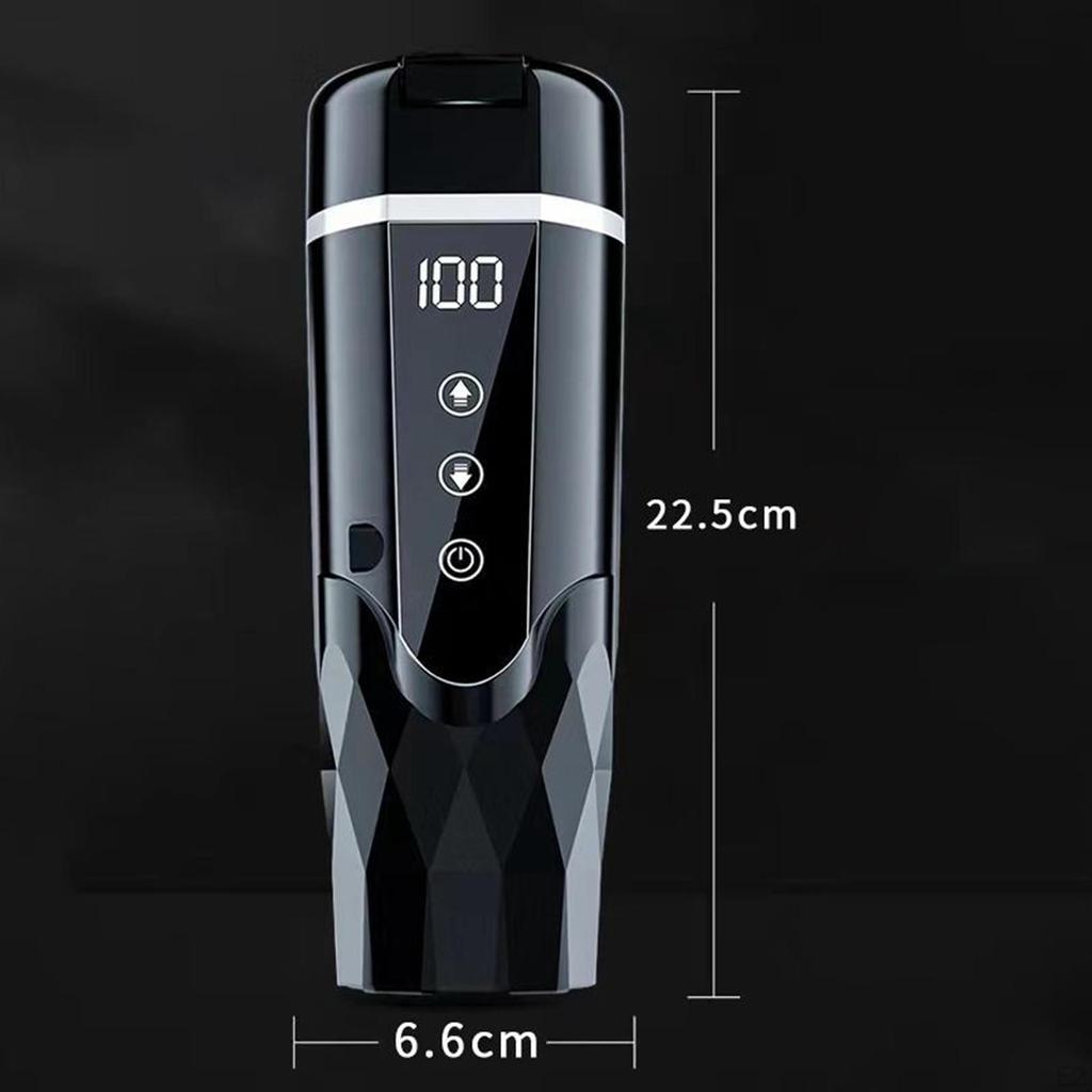 12 V 24 Car Electric Kettle Heated Travel Mug Smart Heating Cup for Milk