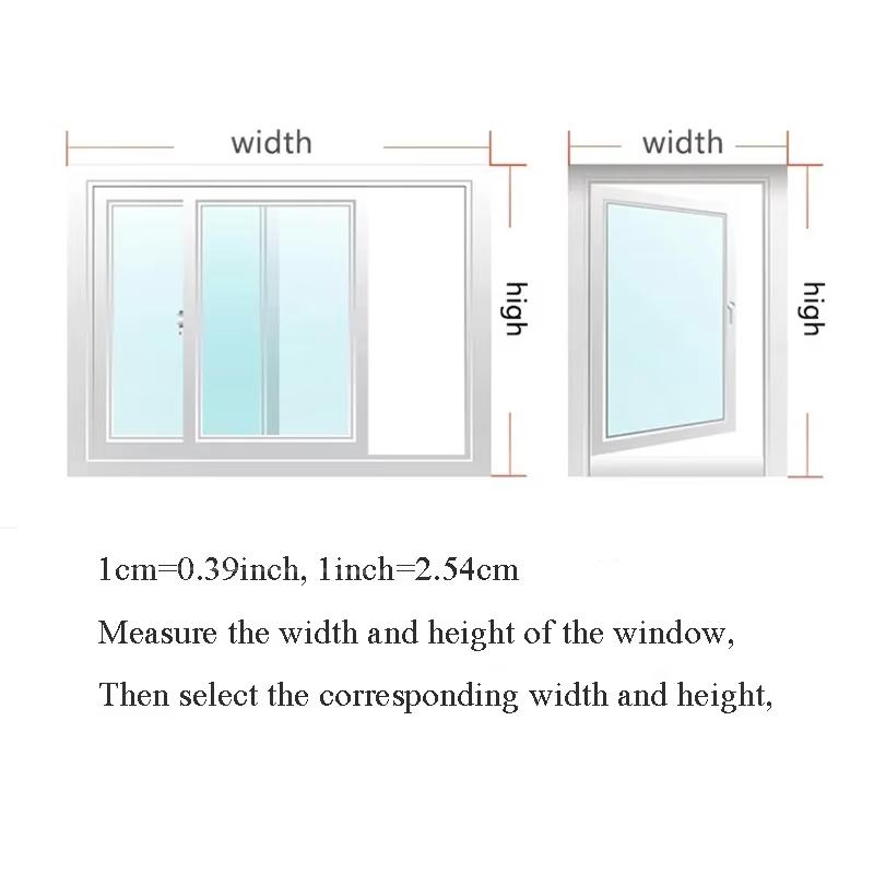 Window Screen Anti-Mosquito Summer Self-adhesive Prevent Flying Insects Invisible Mesh Curtains Removable Magnetic Screen Window