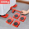 Heavy Duty Furniture Mover Multipurpose Roller Sliders for Effortless Lifting & Moving, Hardwood Floor Protector