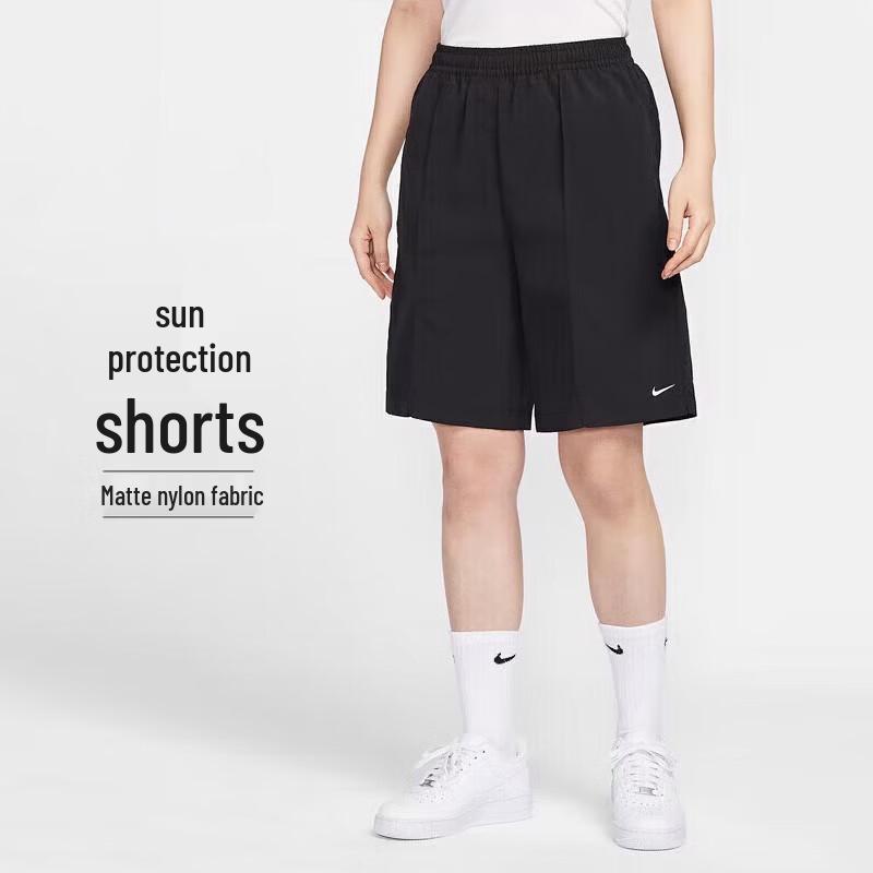 Женские летние тканые спортивные шорты Nike M