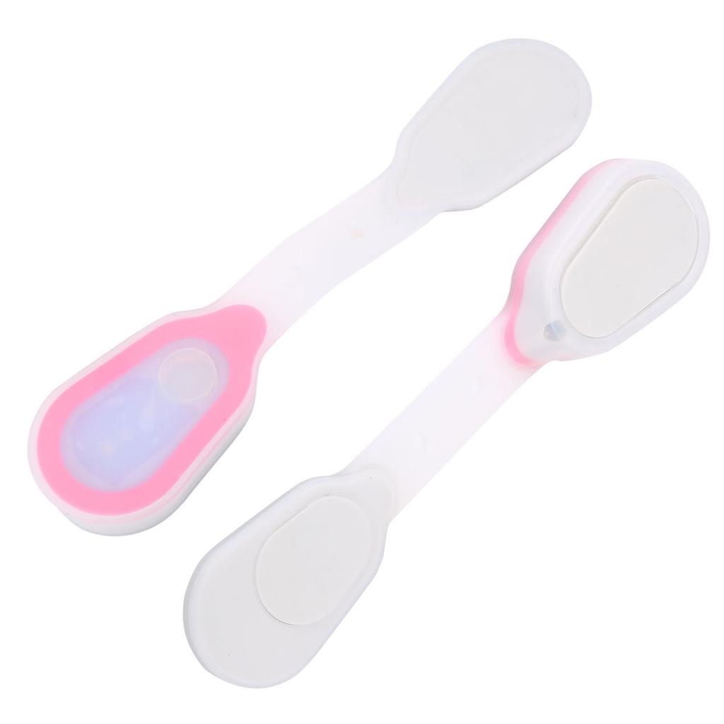 Waterproof Outdoor Portable LED Mini Night Light Running Button Silicone Clip Lamp