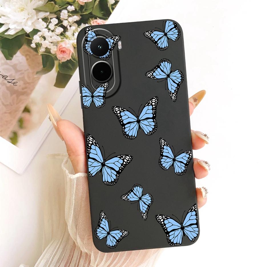 For Xiaomi Poco M7 Plus Case PocoM7 4G Pretty Girl Sunfower Painted Phone Case For Xiaomi Poco M7 Pro PocoM7 Plus 5G Soft Fundas