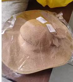 Straw Hat Women's Outdoor Summer Sun Hat Retro Sun Protection Hat Breathable Sun Protection Hat Women's