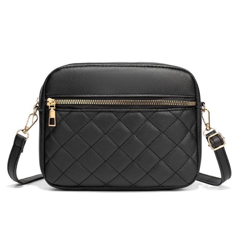 2024 Diamond Embroidery Crossbody Camera Bag - Trendy, Simple, Small Square Design