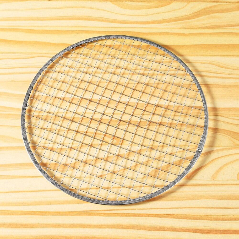 Outdoor Family Dinner Disposable Picnic Portable Barbecue Grill with Plate Clip and Oil Brush Barbecue Plate Without Charcoal