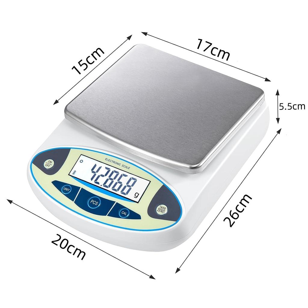 X 6000g Precision Digital Precision Scale Upgraded Precision Electronic Electronic Electronic Analytical Precision Analytical Weighing Pan Commercial