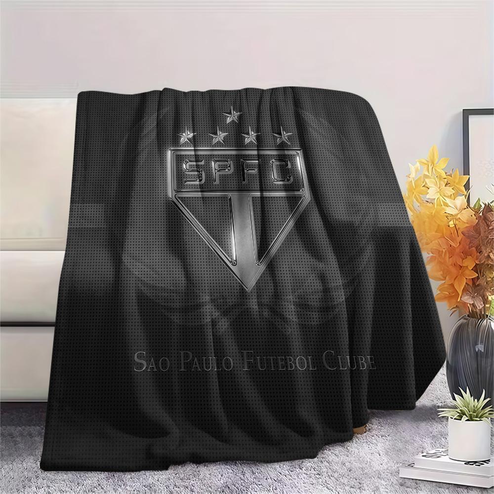 Sao Paulo FC4 Flannel Blanket, High quality Comfortable for All Seasons, Home Decor, Warmth and Comfort