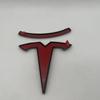 1-3 st glanssvart Påverkar inte ABS för Tesla Model3 ModeY bil Främre Emblem Bakre Baklucka Ratt Klistermärke Emblem styling