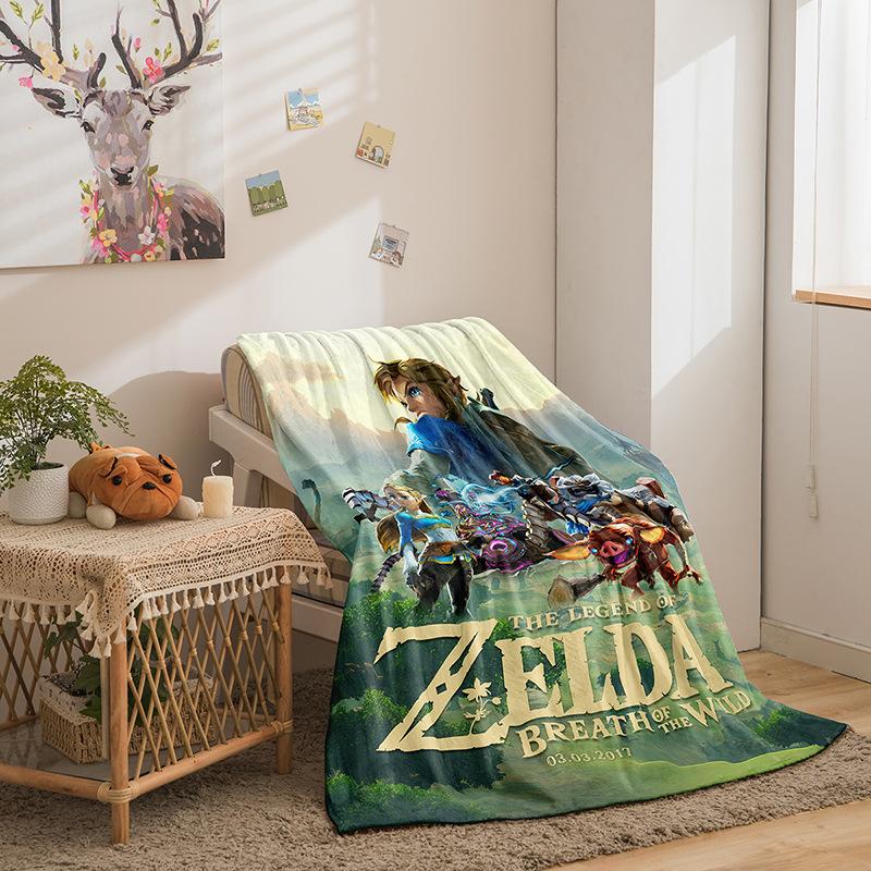 Cartoon Double-Sided Flannel 3D Digital Printing Blanket Blanket
