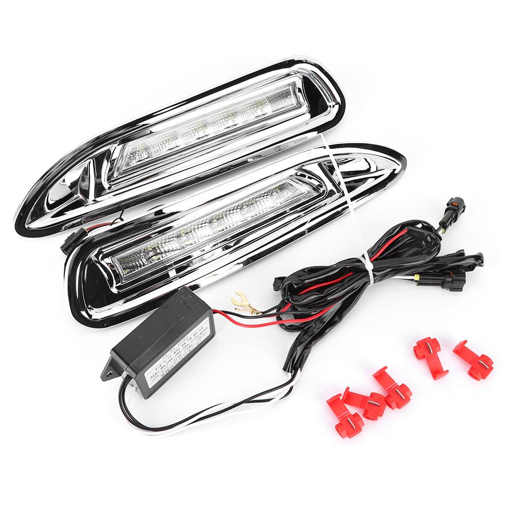Pair of 12V LED Daytime Running Lights DRL Fits for Mazda 6 RUIYI 2009 2013