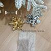 Colorful Acrylic Gem Snowflake Christmas Tree Ornament