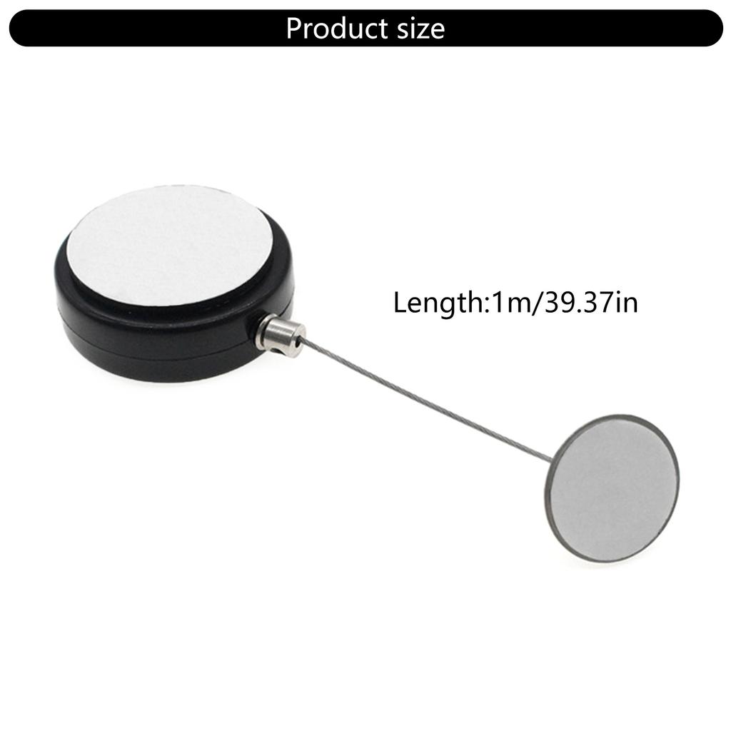 4 Τεμάχια Ανασυρόμενο Κορδόνι Ασφαλείας για Κλειδί Μήκους έως 100cm Ανασυρόμενο Κορδόνι Ασφαλείας για Τηλεχειριστήριο Χειριστήριο Παιχνιδιών