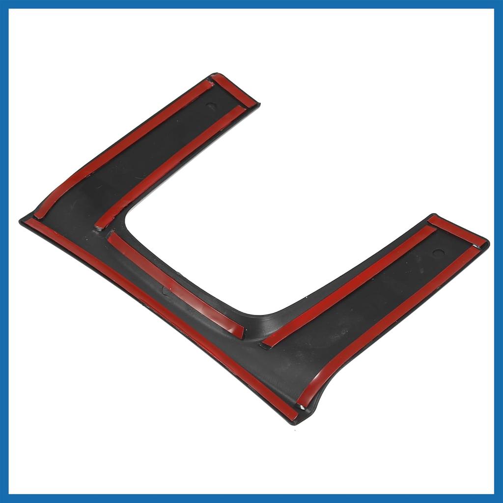 Gear Panel Trim Shift Box Cover Decal for Honda Civic 10th Gen 2016 2017 2018 2019 2020 2021 Car Interior Accessories Sticker Decorative Black Item