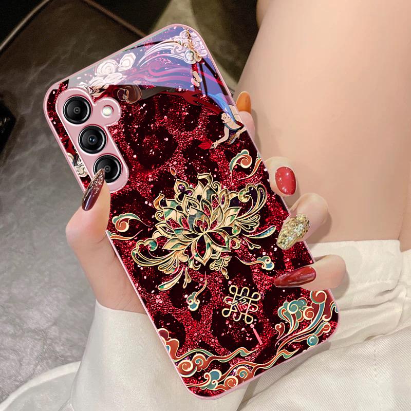 

Елемент Тотему Гаруди Для Samsung Galaxy A14 4G 20 30 52 20S 21S 22 A32 33 34 42 50 51 53 54 70 71 72 73 5G Скляний Чохол для Телефону For Samsung A73 5G