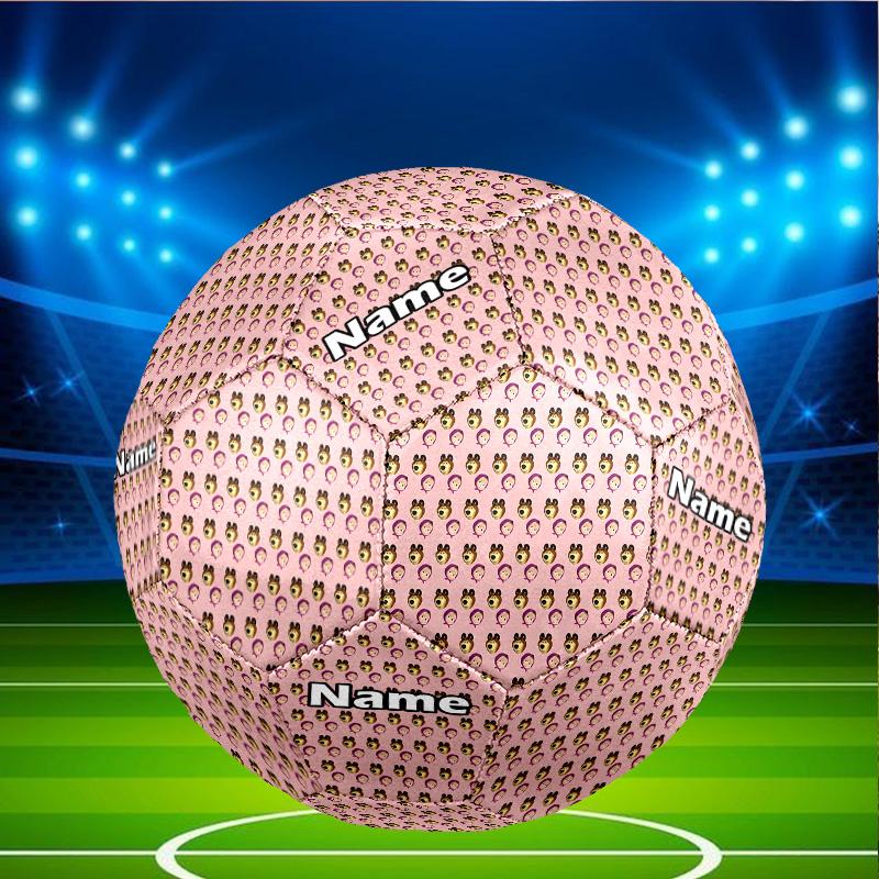 Custom Name Personalized Masha and The Bear-A Print Size 5 Soccer Ball Training & Match Football, for Team, Kicking, Gift for Football Enthusiasts