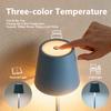 Modern LED Desk Lamp Touch Control Dimmable Brightness Color Temperature Adjustable Eye Protection Light for Study Read Office