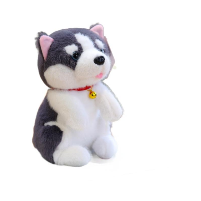 New Seat Simulation Dog Husky Fur Toy Cute Beagle Doll Puppy Doll Rag Doll Gift