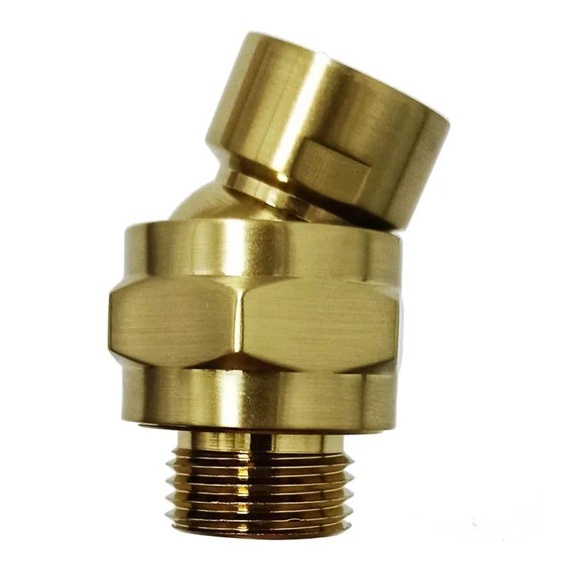 Ball Joint Hardware Adjustable Angle Swivel Adapter Shower Head Water Flow Ball Joint Connector Bathroom Accessories Bath Tools