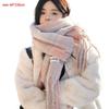 Soft Cashmere Scarf Windproof Neck Warmer New Long Tassel Scarves  Autumn and Winter