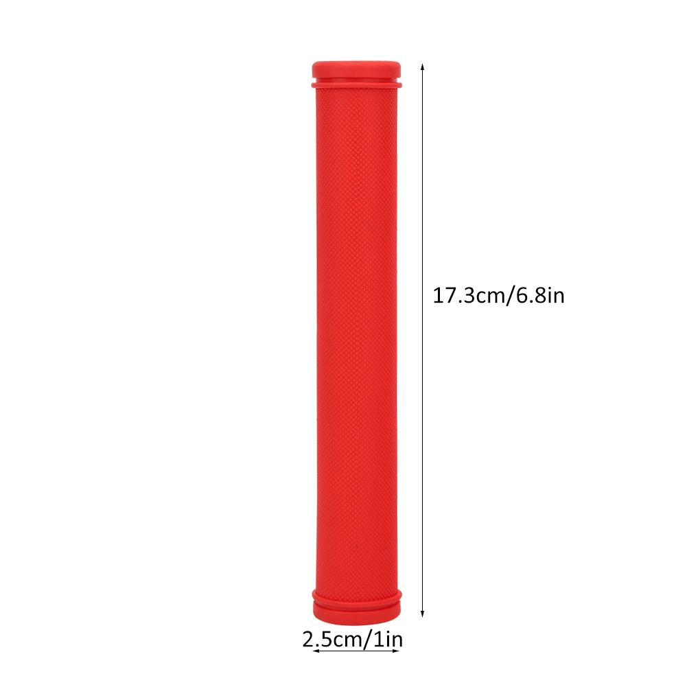1 Pair Bicycle Handlebar Grips for Mountain Bike Road Bikes Non Slip Handle Bar Grip(red )
