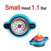 Car Motorcycle Styling Thermo Radiator Cap Tank Cover Water Temperature Gauge with Utility Safe 0.9 Bar/ 1.1 Bar/1.3 Bar