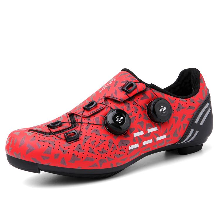 All-Season Breathable Cycling Shoes with Hard Sole for Road and Mountain Biking