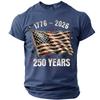Men's Casual Round Neck Short Sleeve T-Shirt