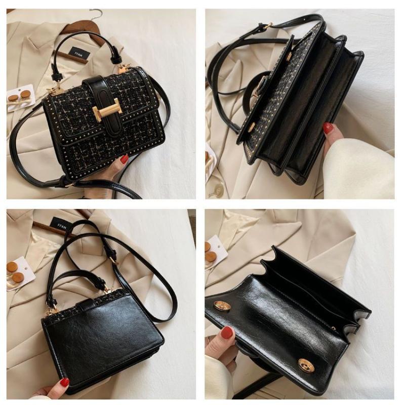 Niche Light Luxusní Malá taška do podpaží v malém voňavém stylu Senior Sense of Mini Crossbody Taška Jednoduchá Všestranná Ležérní Odstavec Tašky přes rameno