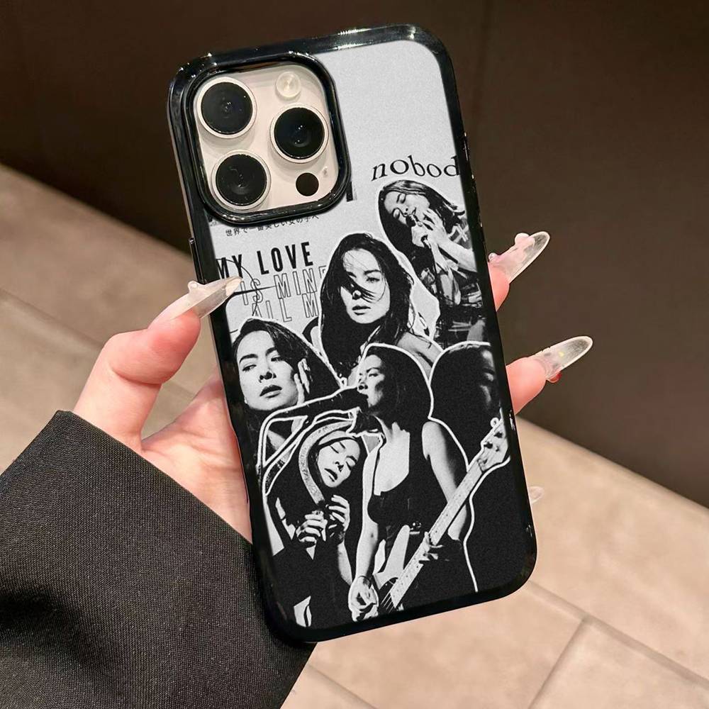 Beliebte Sängerin M-Mitski Für IPhone 17 16 15 14 13 Pro 12 11 Pro Max Harte PC+TPU Handyhüllen Rückseite