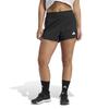 PACER Highwaist Shorts for Women TI197 M [Adidas] Black/White (KD7318) (6 Inches)
