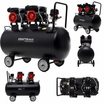 Oil-Free Compressor 100L Powerful and Quiet | Kraft&Dele
