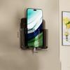 Mobile Phone Wall Holder Universal Cellphone Charge Storage Box Organizer TV Remote Control Hanging Stand Bracket Charging Dock