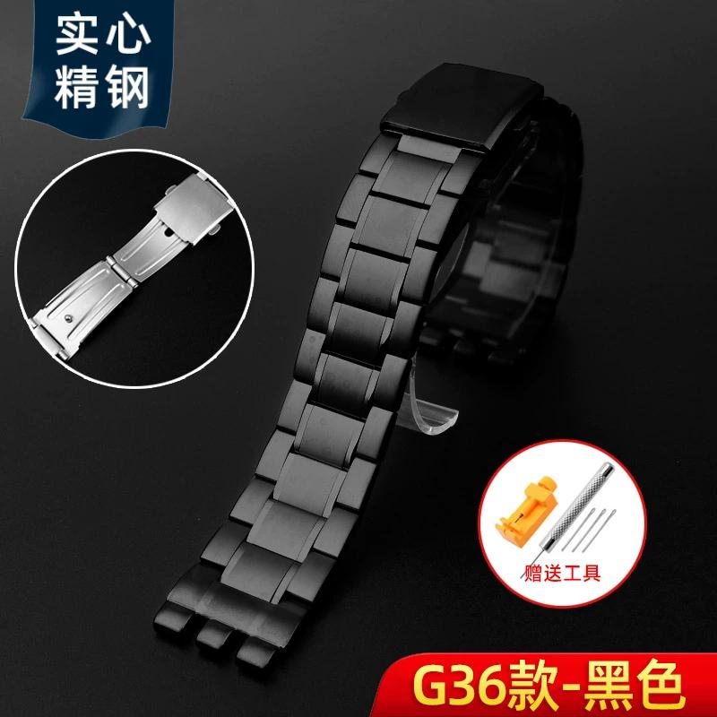

17mm 19mm 21mmFor Swatch YCS Yas YGS IRONY Ceramic Metal Men Women Watch Chain Strap Solid Stainless Steel Watchband accessories 17mm