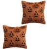 Halloweens Themed Plush Pillow Cover Multipurpose Decorative Cushion Cover for Season