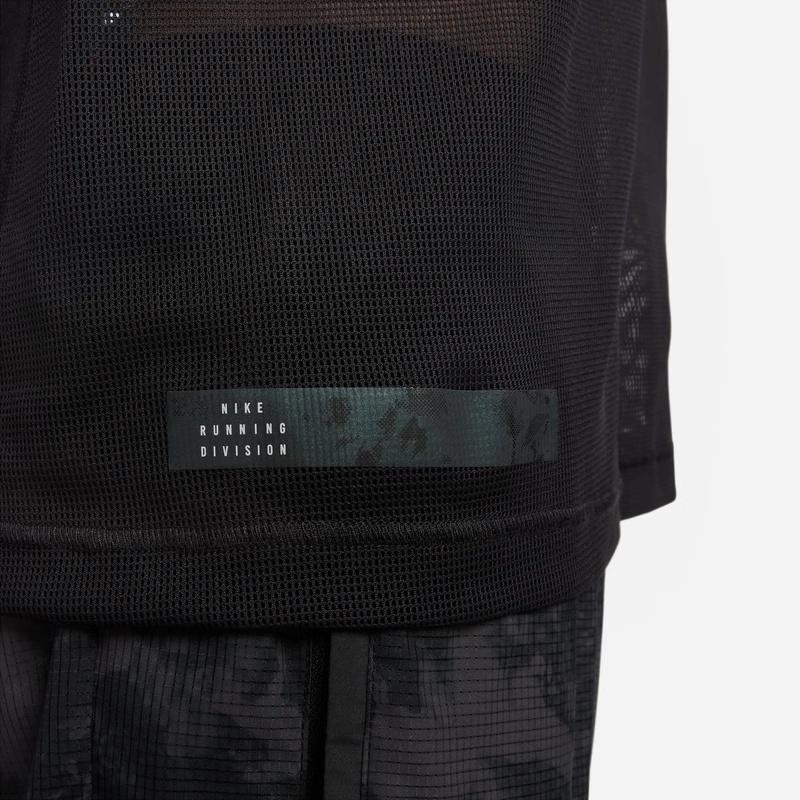Nike Dri-FIT ADV Run Division TechKnit Short-Sleeve Running Top 'Black' Men's DX0854-010