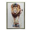 Lion On a Skateboard Poster Lion On a Skateboard Poster, 70X100 Cm, Frameless, Matte Paper 230 Gsm