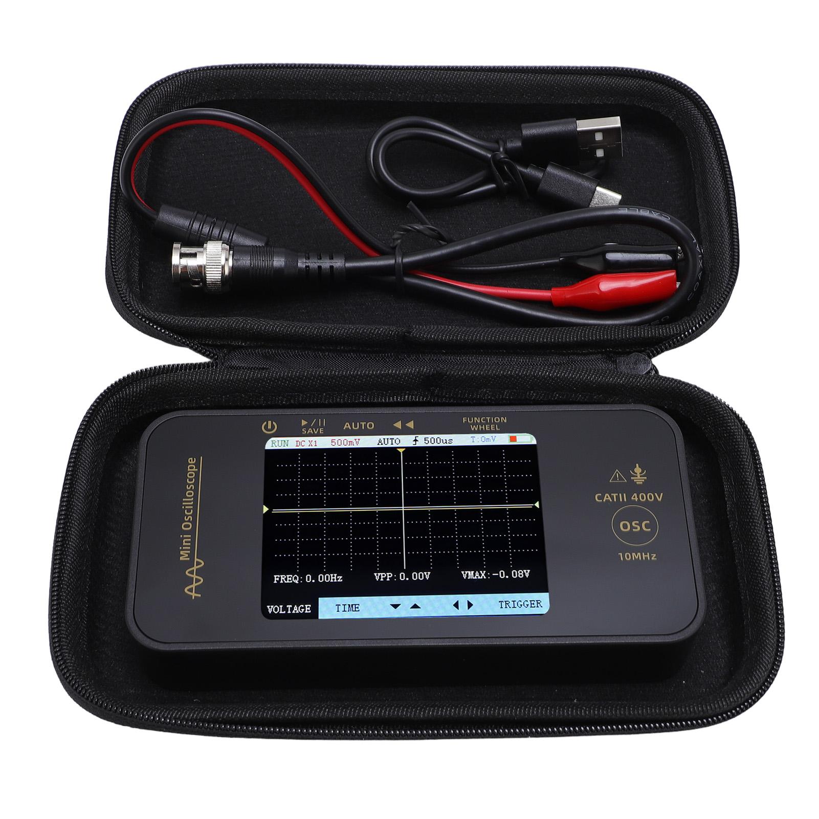 

Handheld Digital Oscilloscope 3.2 Inch Color Display Screen 10MHz 48MSas Sampling Rate Portable