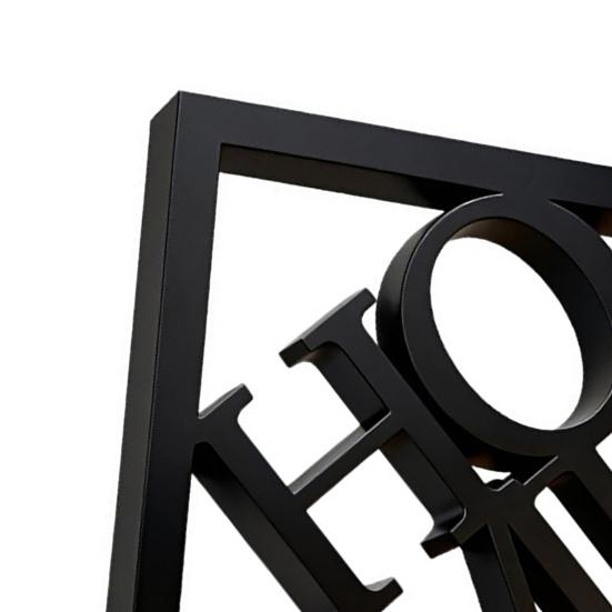 Letrero de Mesa para el Hogar Impreso en 3D, Letrero de Letras Moderno Independiente para el Hogar, Letrero Decorativo de Palabras para Mesa, Regalo de Inauguración para Casa Nueva