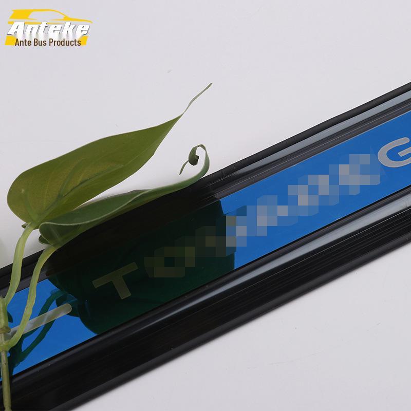 Touareg 2019 Tröskelskydd Stötfångare & Bagageutrymme Repskydd Trim Klistermärke