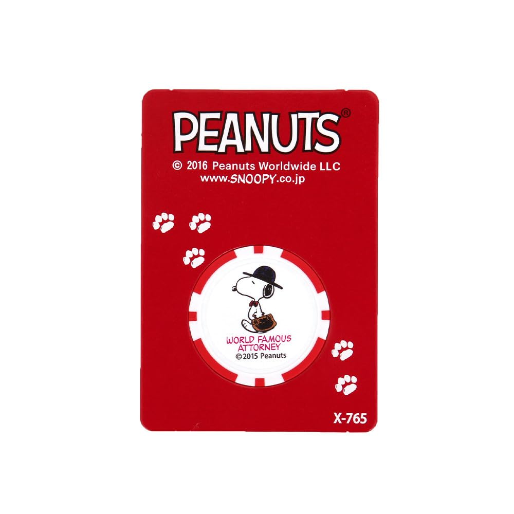 LITE X765 Golf Chip Marker Snoopy Snoopy Lawyer Unisex X765(830)