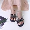 Beach Ladies Cool Slippers Flip-Flops Jelly Flat Casual Sandals