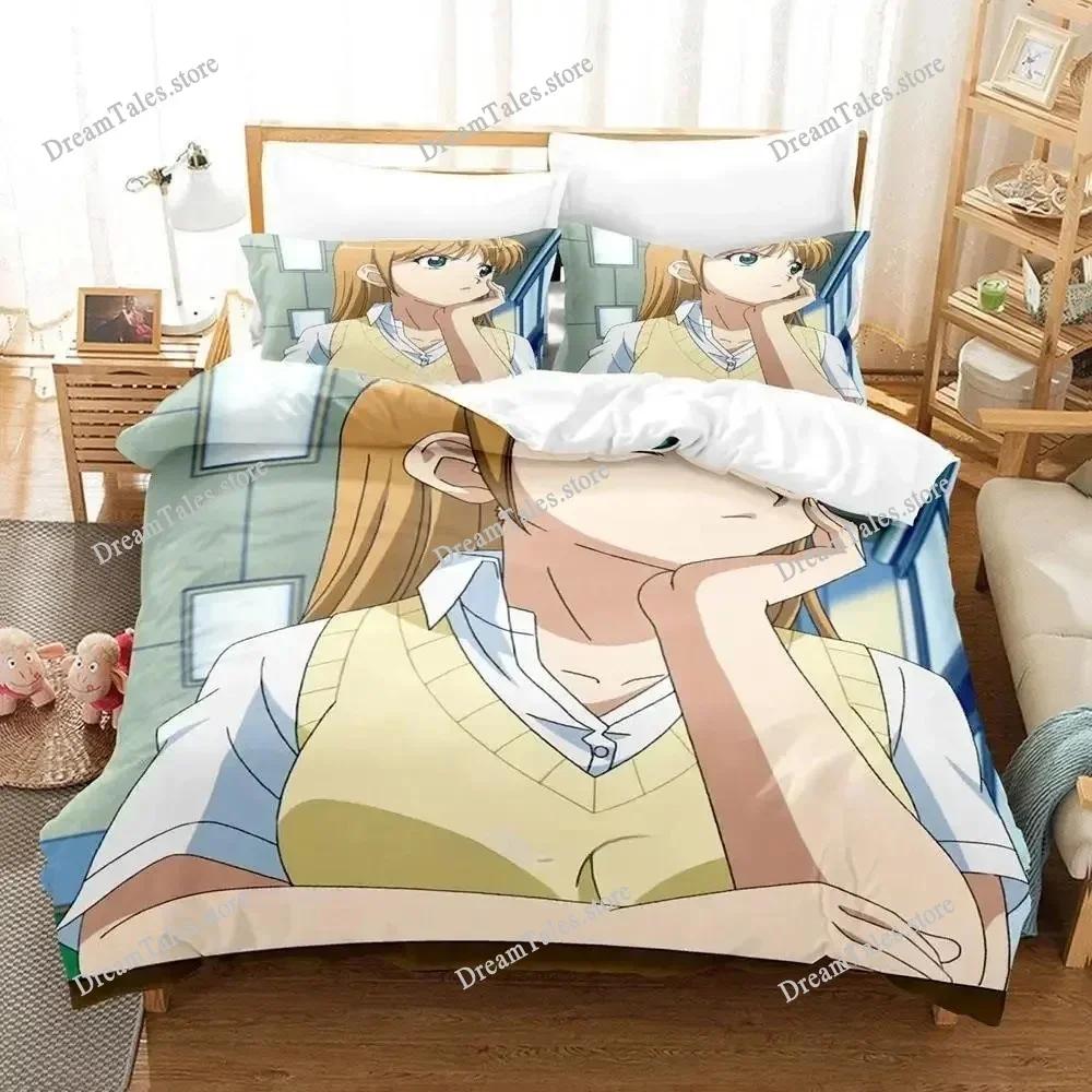3D Printed Anime B Gata H Kei Bedding Set Boys Girls Twin Queen Size Duvet Cover Pillowcase Bed Kids Adult Home Textileextile369