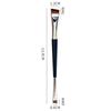 Double Ended Blade Eyebrow Brush Multi Purpose Angled Eyebrow Brush For Precise Eyebrow Makeup Eyeliner And Brow Styling