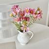 Artificial Spring Flowers Realistic Faux Wildflowers with Stem Colorful Floral Bouquet for Vase Indoor